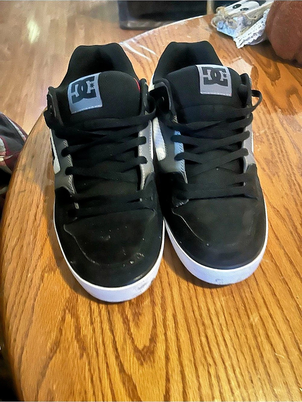 DC Black & White Sneakers
